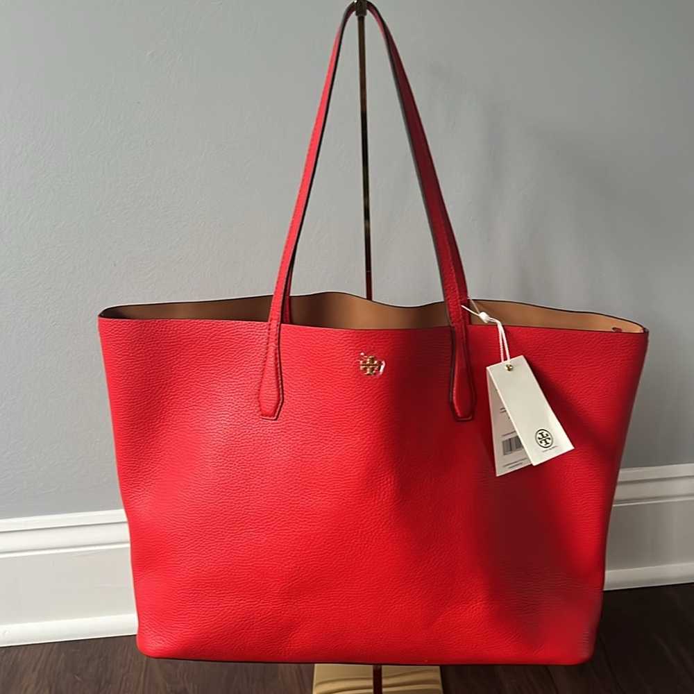 NWT Tory Burch Blake Tote Triple Compartment